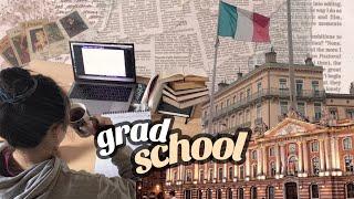 First day of university in France (masters degree) | american in france vlog