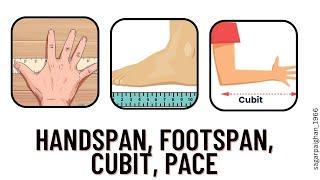 Handspan, Footspan,Cubit,Pace | Non- standard units of measuring Length@sagarpaighan #measurement