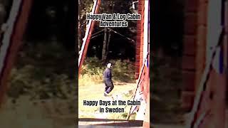 Happy Days at Cabin in Sweden #happiness #sweden #travel #vanlife #mindfulness #funny #funnyvideo