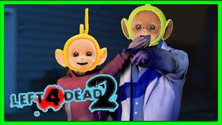 Left 4 Dead 2: Using Harsher Nick mod. [Teletubbies vs Teletubbies Zombie: Dead Center]