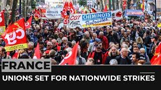 France pension reform: Unions set for new round of nationwide strikes