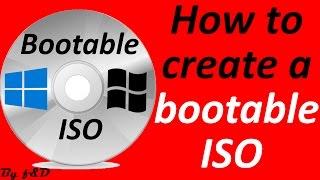 How to create Bootable ISO for windows with imgburn (step by step guide)