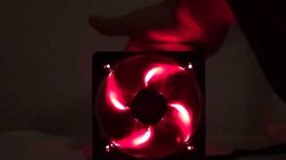 Phobya Nano-2G 12 PWM Red LED | Test, Lüfter Roundup