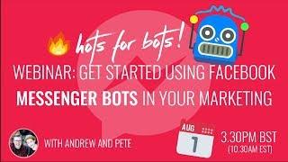 How To Create a Facebook Messenger Bot (MANYCHAT Tutorial) 2018 - Live