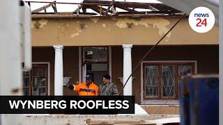 WATCH | 'It sounded like a bomb': Cape Town residents mop up after roofs blown off in storm