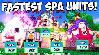 The NEW Fastest SPA (0.1) UNITS in ASTD! Ft. Emporio Ivankov (Bubblehead) 6 Star!