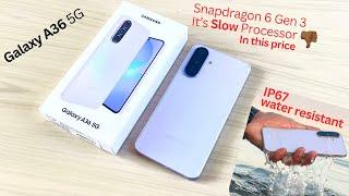 Samsung Galaxy A36 5G Unboxing and Review | Snapdragon 6 Gen 3 | 120Hz AMOLED Display | 50MP OIS