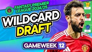 FPL GW12 WILDCARD DRAFT! ‼️ Triple Premiums but no Haaland! | Fantasy Premier League Tips 2024/25