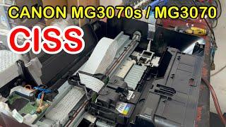 Canon MG 3070s Continuous Ink | CISS