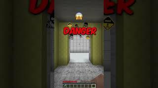 Dangerous Bunker Quitting vs Emoji Scary Reaction #shorts #minecraft #meme