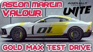 Asphalt UNITE - ASTON MARTIN VALOUR | EXCLUSIVE Gold Max Test | Touchdrive 