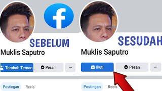 how to change the add friend button to follow on facebook