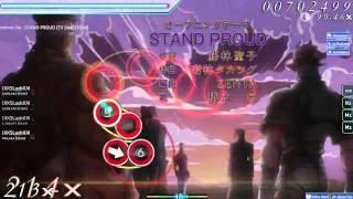 Osu! Jojo's third opening - Stand Proud (Hard - 99,2% - Rank S)