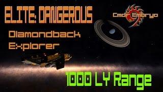 Elite: Dangerous - Diamondback Explorer 1000LY Range Build