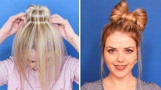 22 ПРОСТЫЕ И КРАСИВЫЕ ПРИЧЕСКИ ПОШАГОВО/ 22 STYLISH AND EASY HAIRSTYLES FOR GORGEOUS LOOK