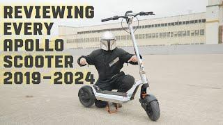 The UNBELIEVABLE Evolution of Apollo Scooters!