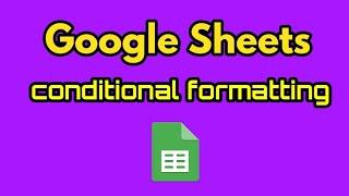 How to use conditional formatting in Google sheets mobile