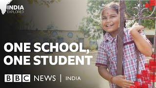 Telangana: A public school that operates for just one student | BBC News India