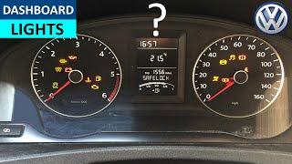 VW T5 Dashboard Warning Lights & Symbols What They Mean - VW T5 Instrument Panel Warning Lights