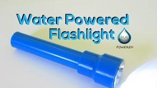 Water Powered Flashlight (Weekend Project #1)