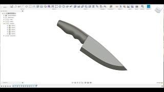 Knife Modeling in Fusion 360