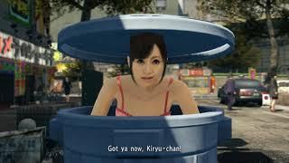 Yakuza Kiwami: Kiryu gets tired of Rina's BS