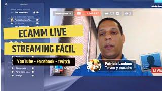 Transmite fácilmente a YouTube o Facebook con Ecamm Live - Tutorial 2020