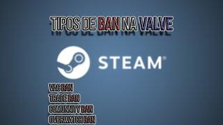 VAC BAN É REMOVÍVEL? TODOS OS TIPOS DE BAN NA STEAM!