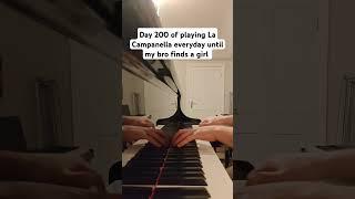 Day 200 of playing La Campanella #piano