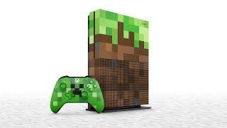 Introducing: the Xbox One S Minecraft Limited Edition Bundle!