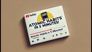 Take a bite   Atomic Habits by James Clear video 4k