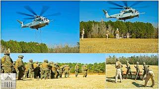 U.S. Marines Train with Massive Ch-53K King Stallion Helicopter in HST Exercise