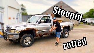 I bought THE most RUSTED out Cummins known to MAN!!!