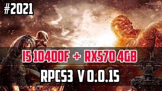 GOD OF WAR 3 [RPCS3 V0.0.15] - I5 10400F + RX570 4GB | #2021