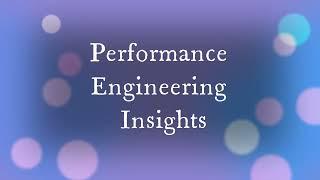Performance Engineering Concepts (CPU Utilization) - 1