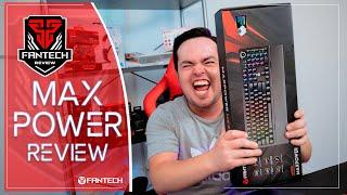 ReviewTeclado mecánico Fantech MAX POWER  Unboxing MK853 Black Edition - teclado Opto mecánico