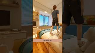 Mom Built an Luxury Bedroom For Her Son || 3d Animation The Growup Time || #shorts