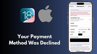 Payment Method Declined on iPhone? Here’s How to Fix It Fast!