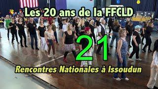 Les Rencontres Nationales à Issoudun, la FFCLD fête ses 20 ans, côté bal (11) samedi 23 mars 2024