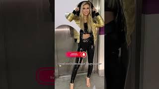 Glossy metallic colours leather&latex leggings pant outfit ideas #shorts #new #trendy #leather#looks