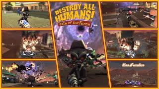 Destroy All Humans! Path of the Furon [PS3] UHD 4K60ᶠᵖˢ Chaos and Destruction in Los Paradiso