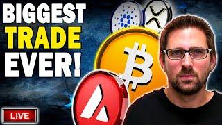 Biggest Bitcoin Trade Ever? XRP, Cardano, & Avalanche Move Next! 