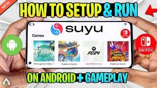  How To Setup SUYU Emulator Android - Best Settings/Gameplay | New Nintendo Switch Emulator Android