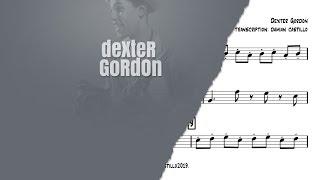"Le Coiffeur" - Dexter Gordon -  Tenor Sax Transcription 