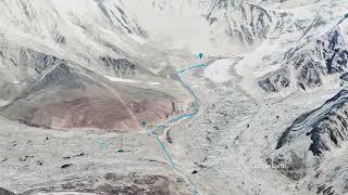 3D view of CTSS' Everest Base Camp Trek Route