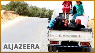  Syrians flee the Idlib offensive | Al Jazeera English