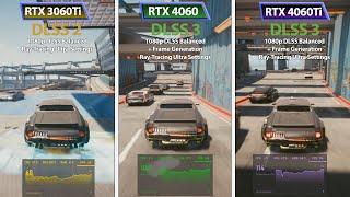 RTX 4060 PREVIEW | Cyberpunk 2077 Ultra Settings Tested | 3060Ti - 4060 - 4060T | FPS Comparison