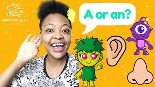 Let's Learn Articles: "A" and "An" | Explore Planet English