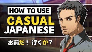 Casual Form in Japanese ┃ JLPT N5 ┃ Genki Lesson 8