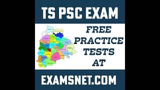 TS PSC Exam Free Practice Papers #tspsc #tspsc2024 #tspscexams